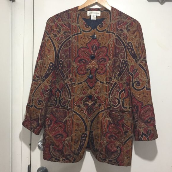 VINTAGE JONES NEW YORK BLAZERS SIZE 14 - Picture 2 of 4